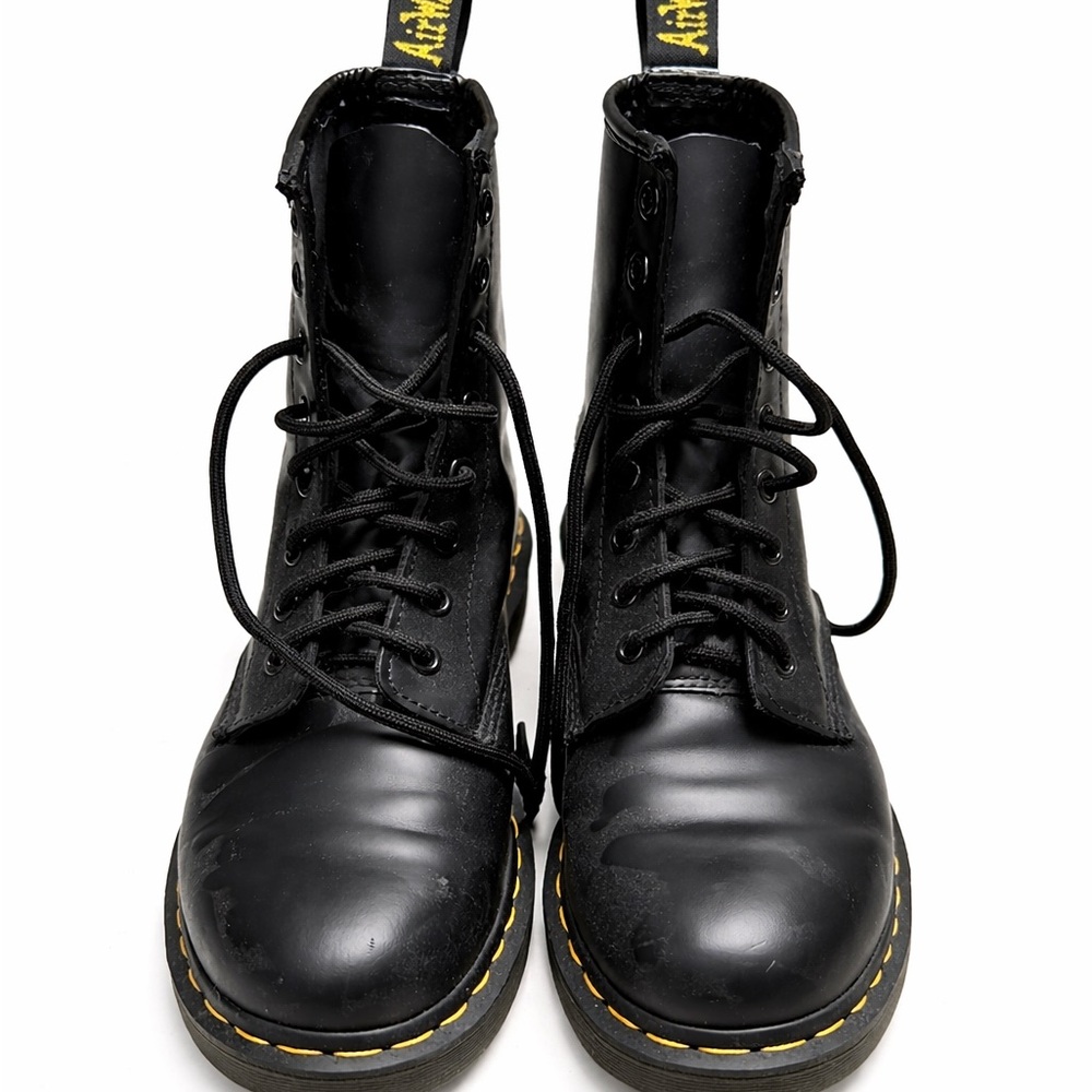 Dr. Martens 1460 Black Smooth Leather Boots Women’s 8 / Men’s 6.5